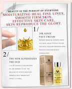 Pure 24K Gold Anti Wrinkle Face Care